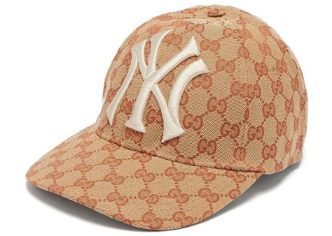 new york baseball hat gucci|Gucci NY Yankees.